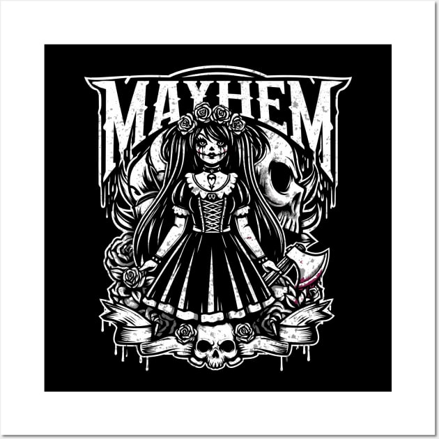 Mayhem Wall Art by Trendsdk